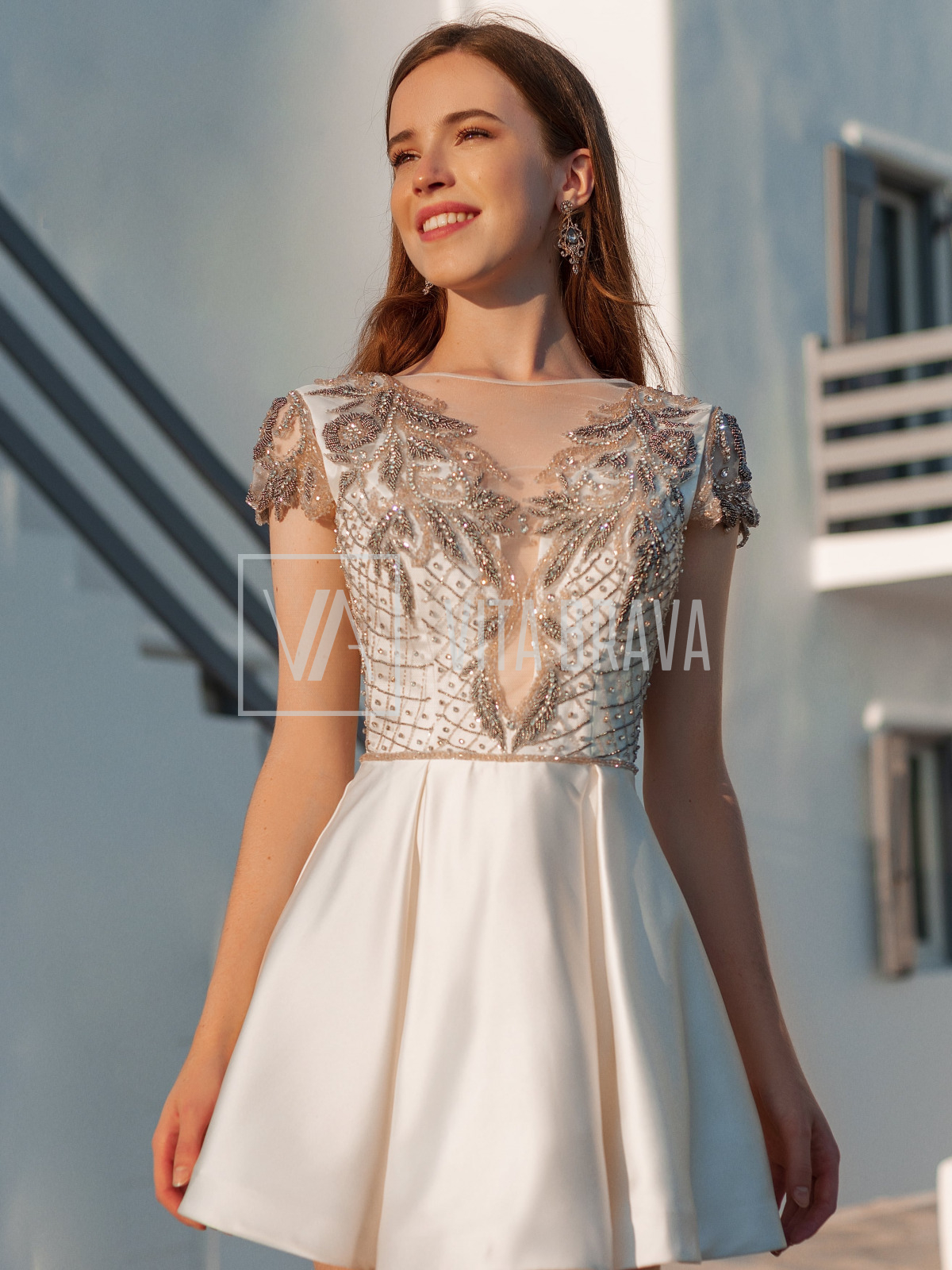 Свадебное платье Alba5052midi #1